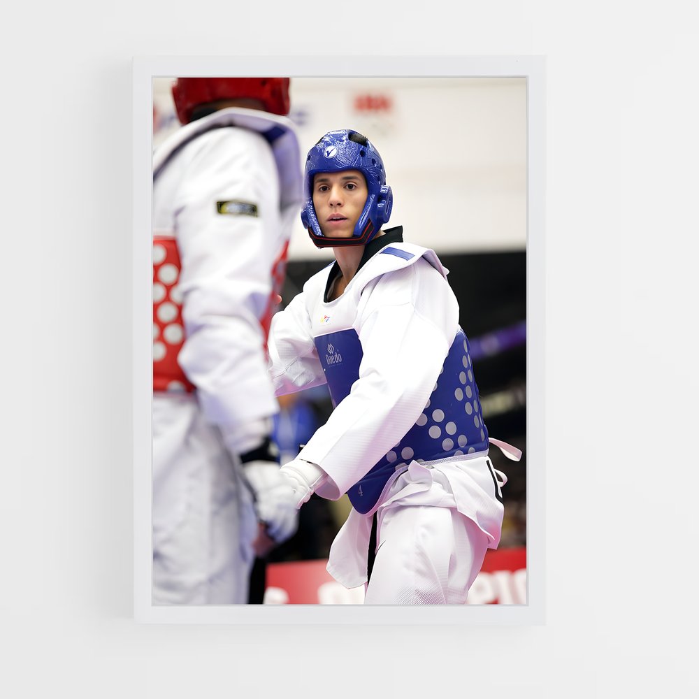 Poster Cheerful Spirit – affiche Taekwondo (vue 3)